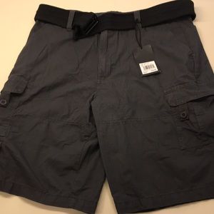 NWT London Fog Gunmetal grey shorts Size 32